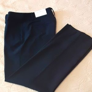 Ann Taylor navy blue trousers size 8 new with tags